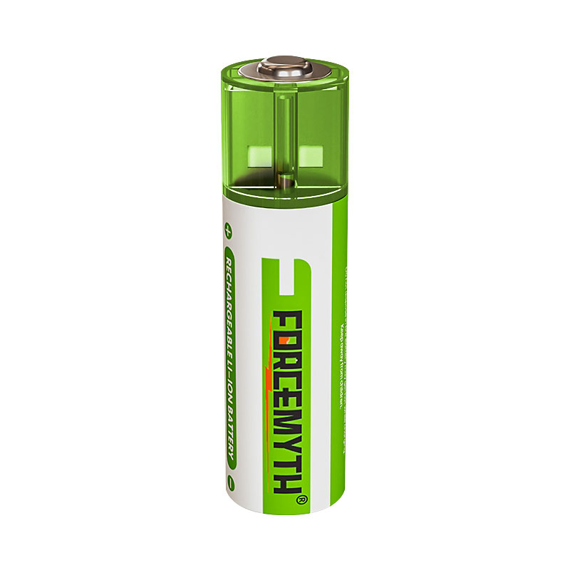 High cycle times rechargeable battery AA 1.5v 1500mwh USB