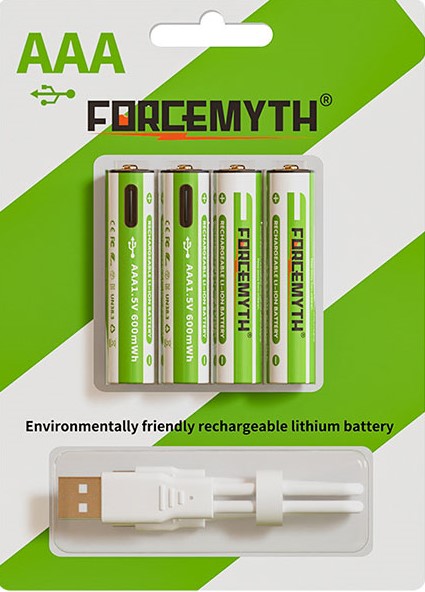 in stock aaa rechargeable battery type c For Mp3