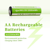 4pcs Pack AA Rechargeable Battery aa logo brand custom