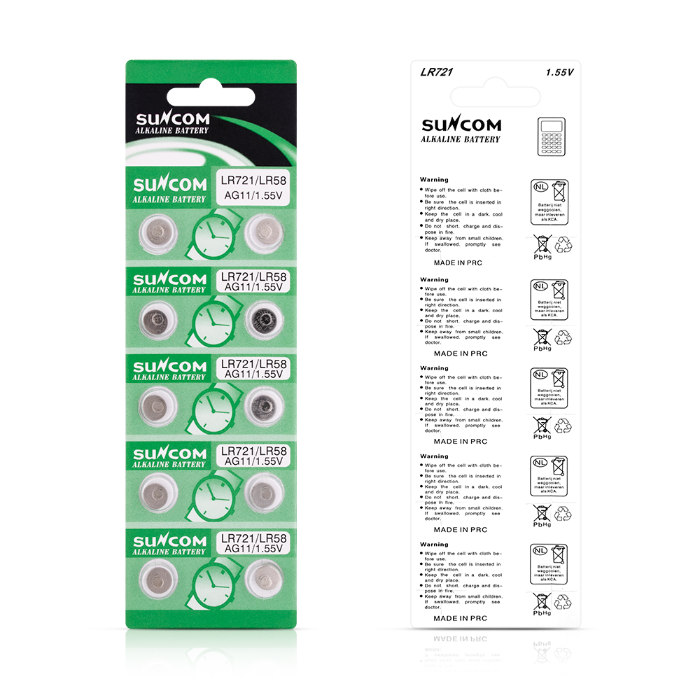 Manganese LR721 Electronic Scale Dry Alkaline Button Battery