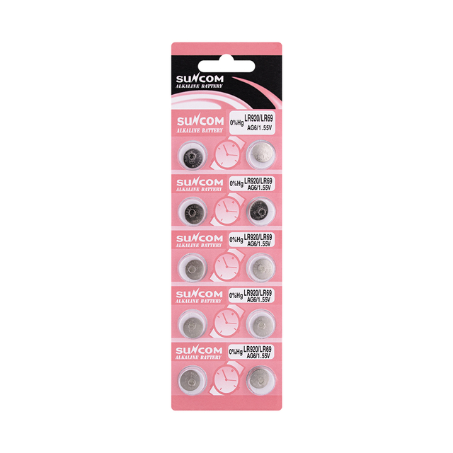 AG6 LR920 Manganese Lock Alkaline Button Cell