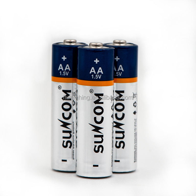 AA LR6 Eco-friendly Alkaline Dry 1.5V Battery