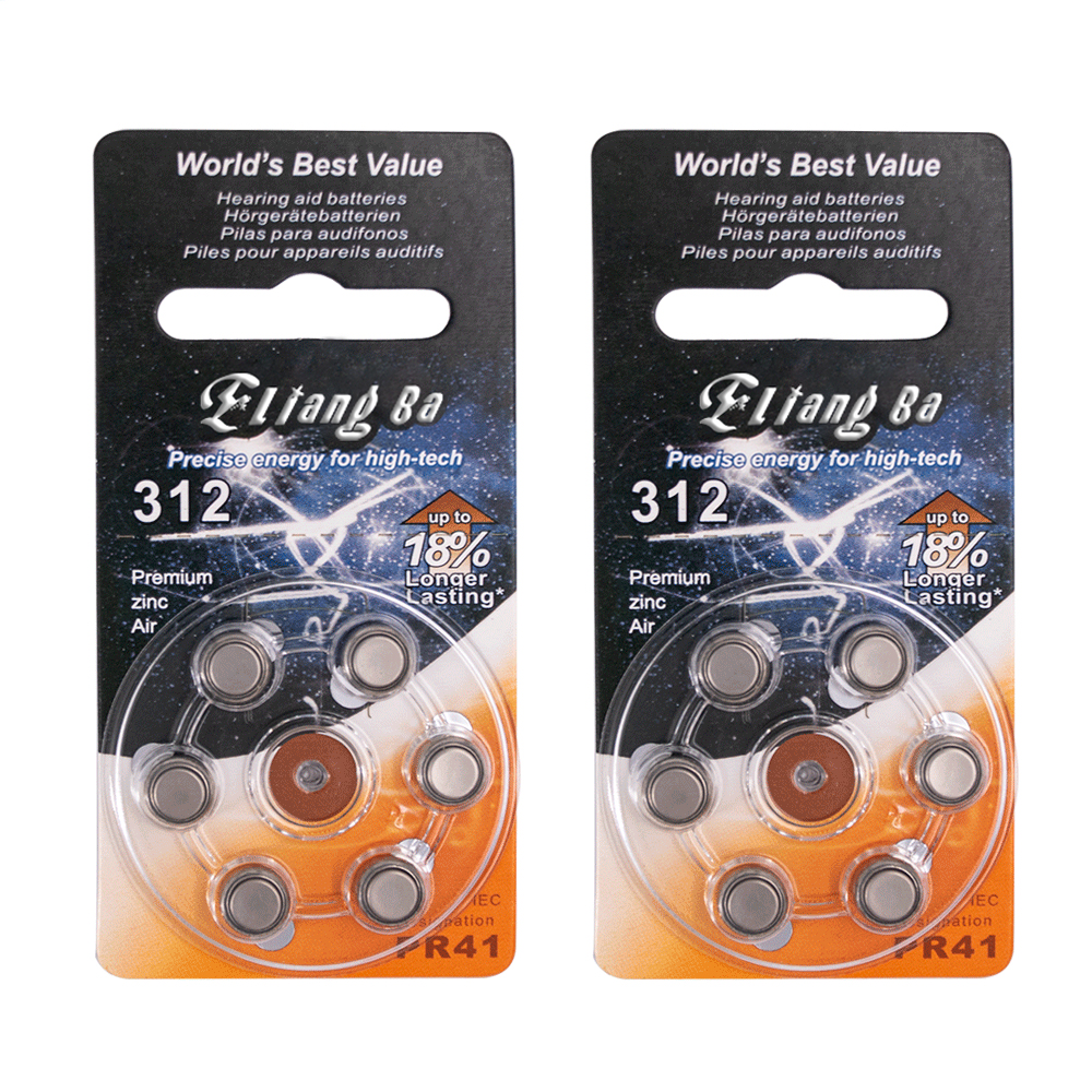 High-Performance 1.4v Hearing Aid Batteries