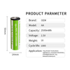 High quality AA rechargeable batteries 1.5V USB lithium