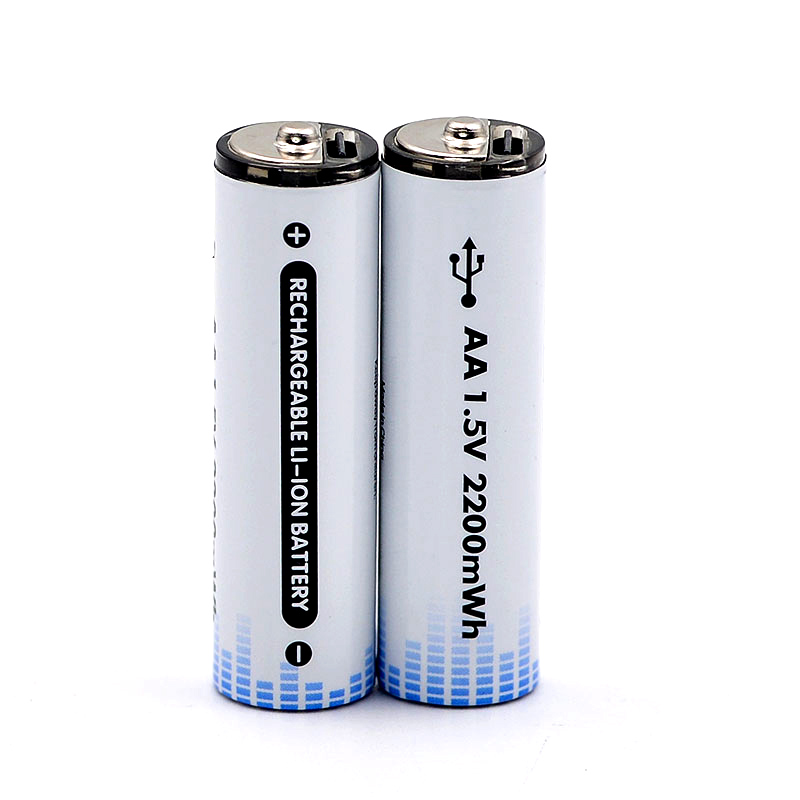 OEM ODM 2200mWh AA 1.5V Lithium Rechargeable Battery