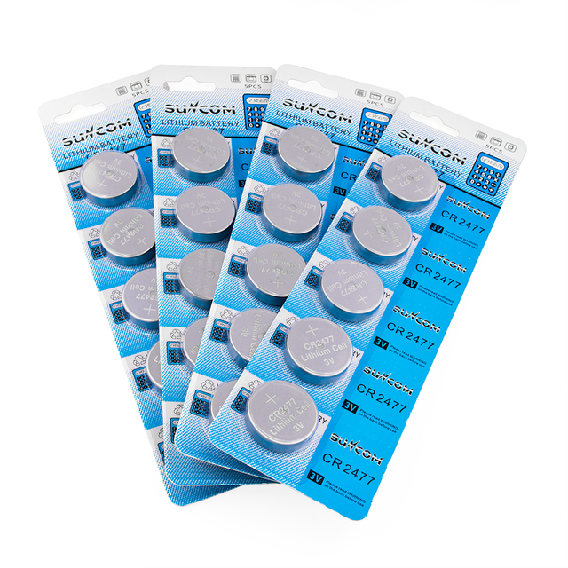 CR2477 3v 220mAh Alkaline Button Battery