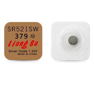 SR521SW-379 1.55v Silver Oxide Button Cell for Smart Watches