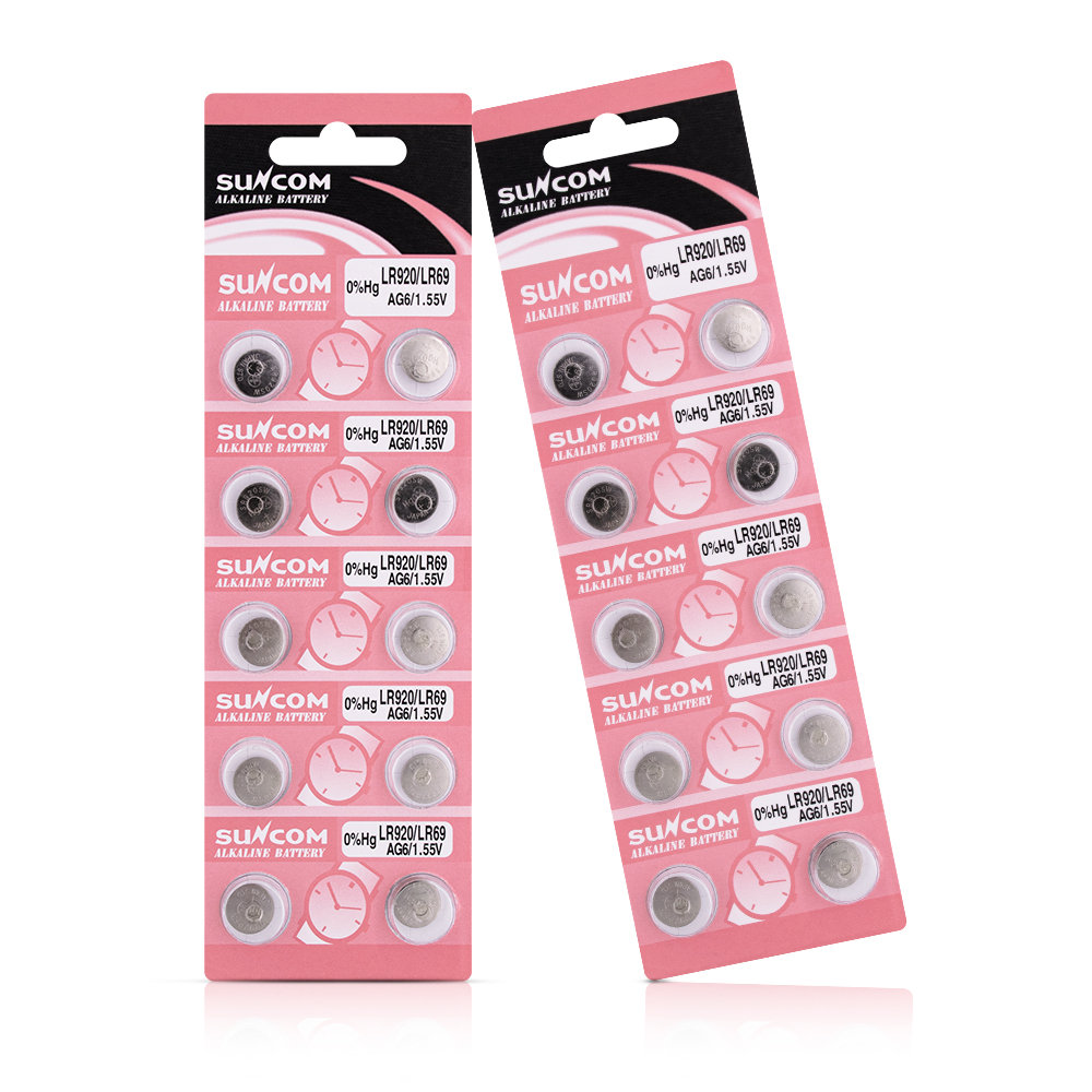 AG6/LR920 Manganese Button Battery