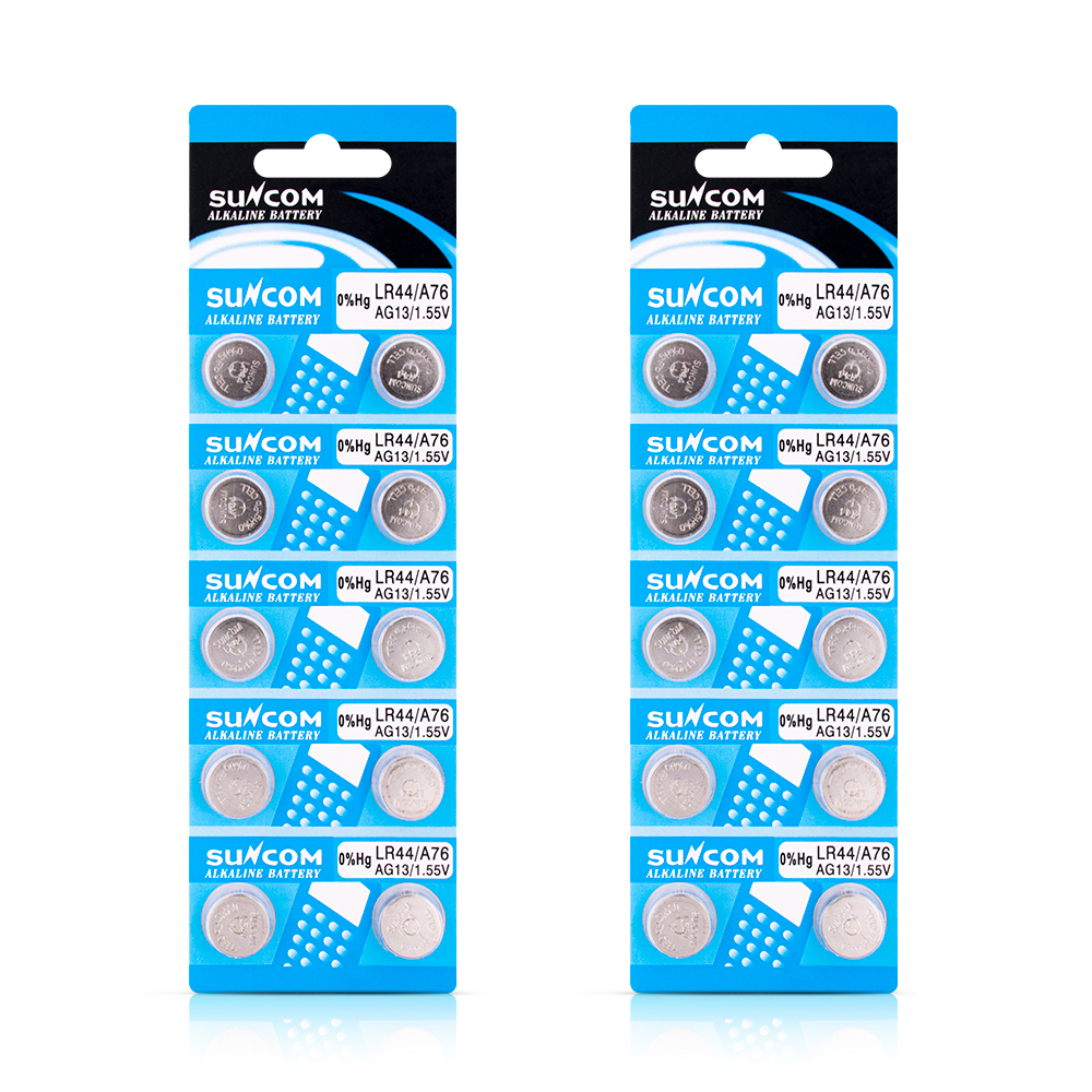 AG13 LR44 Manganese Watch Alkaline Button Battery