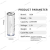 Type C Usb Rechargeable Lithium Battery 1.5v AA 2200mWh