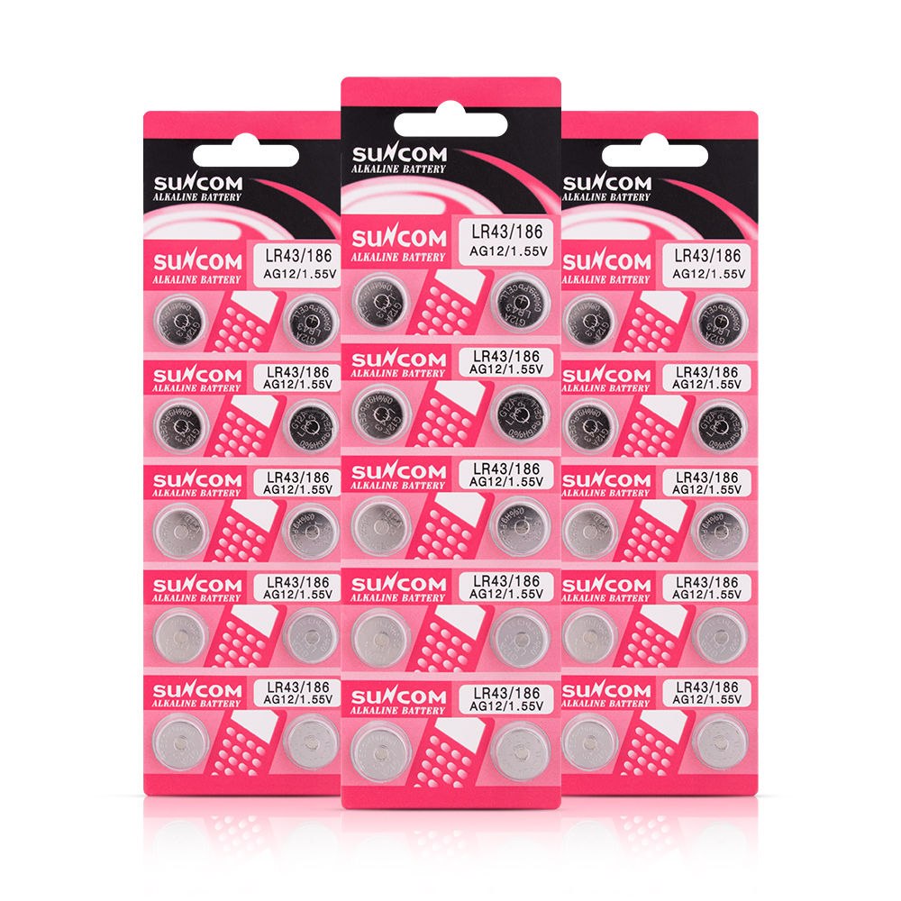 AG12/LR43 Dry Lock Alkaline Button Battery