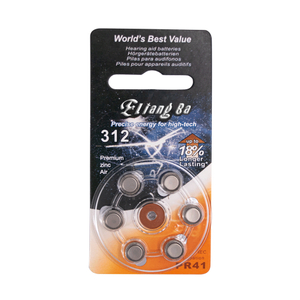 Top Selling 1.4v Zinc Air Hearing Aids Battery